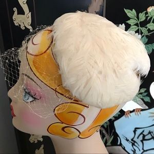 Vintage Feather Fascinator